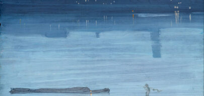 nocturne: blue and silver - chelsea by james abbott mcneill whistler